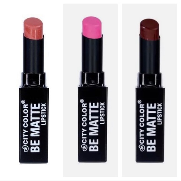 💕Lot of 3 City Color Lipsticks💕 - Picture 2 of 5